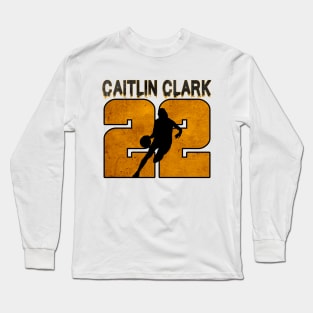 caitlin clark artistic Long Sleeve T-Shirt